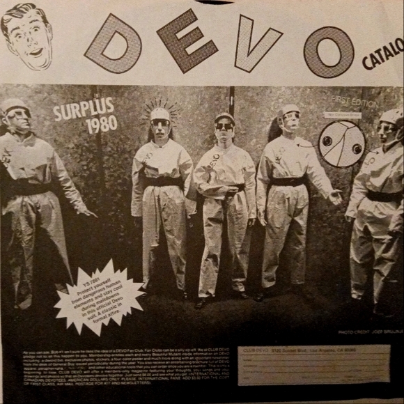 Devo Freedom of Choice Limited Edition Club Version LP 1st Pressing - Picture 3 of 9